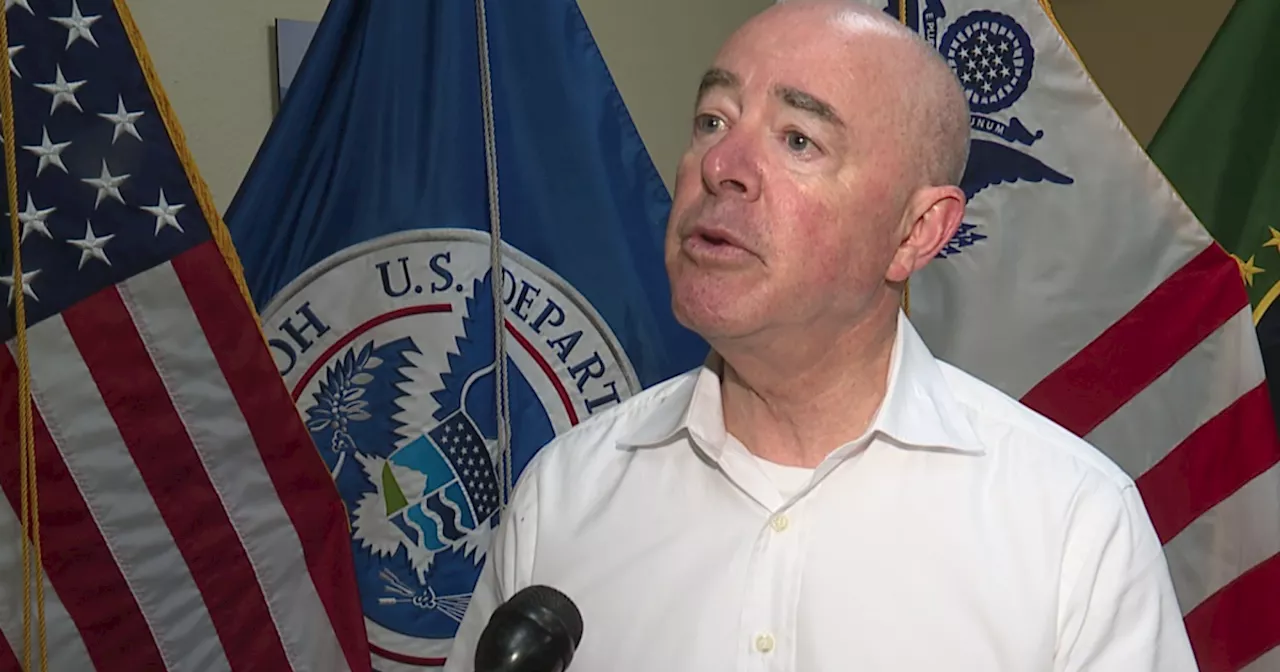 DHS Secretary Mayorkas visits Tucson; Biden border action seeing 'results'