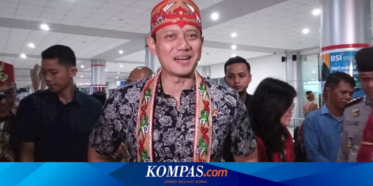 AHY Tengok Kalteng, Disambut Tradisi Suku Dayak