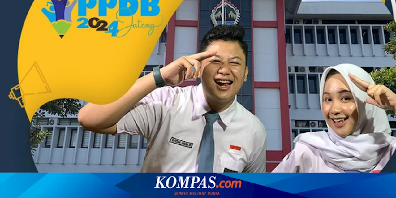 Kapan Pengumuman PPDB Jateng 2024 Jenjang SMA-SMK? Catat Tanggalnya