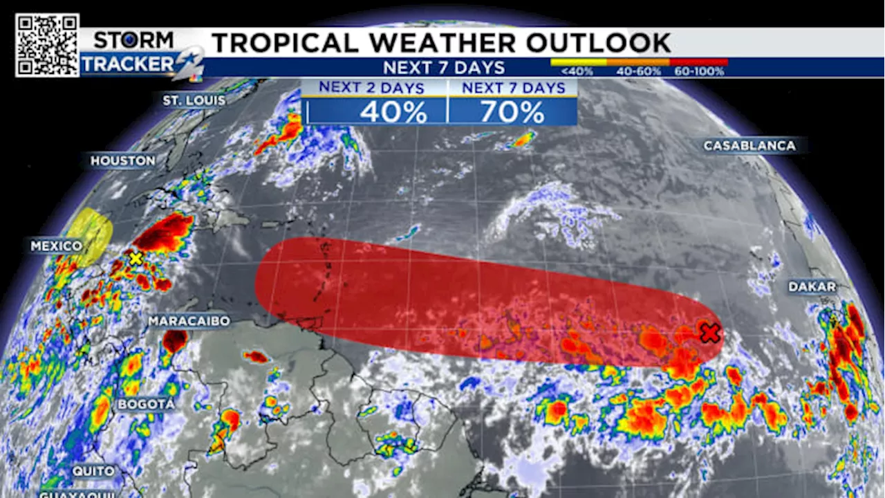 Hot temperatures in mid-90s remain in Houston, along with storm possibilities