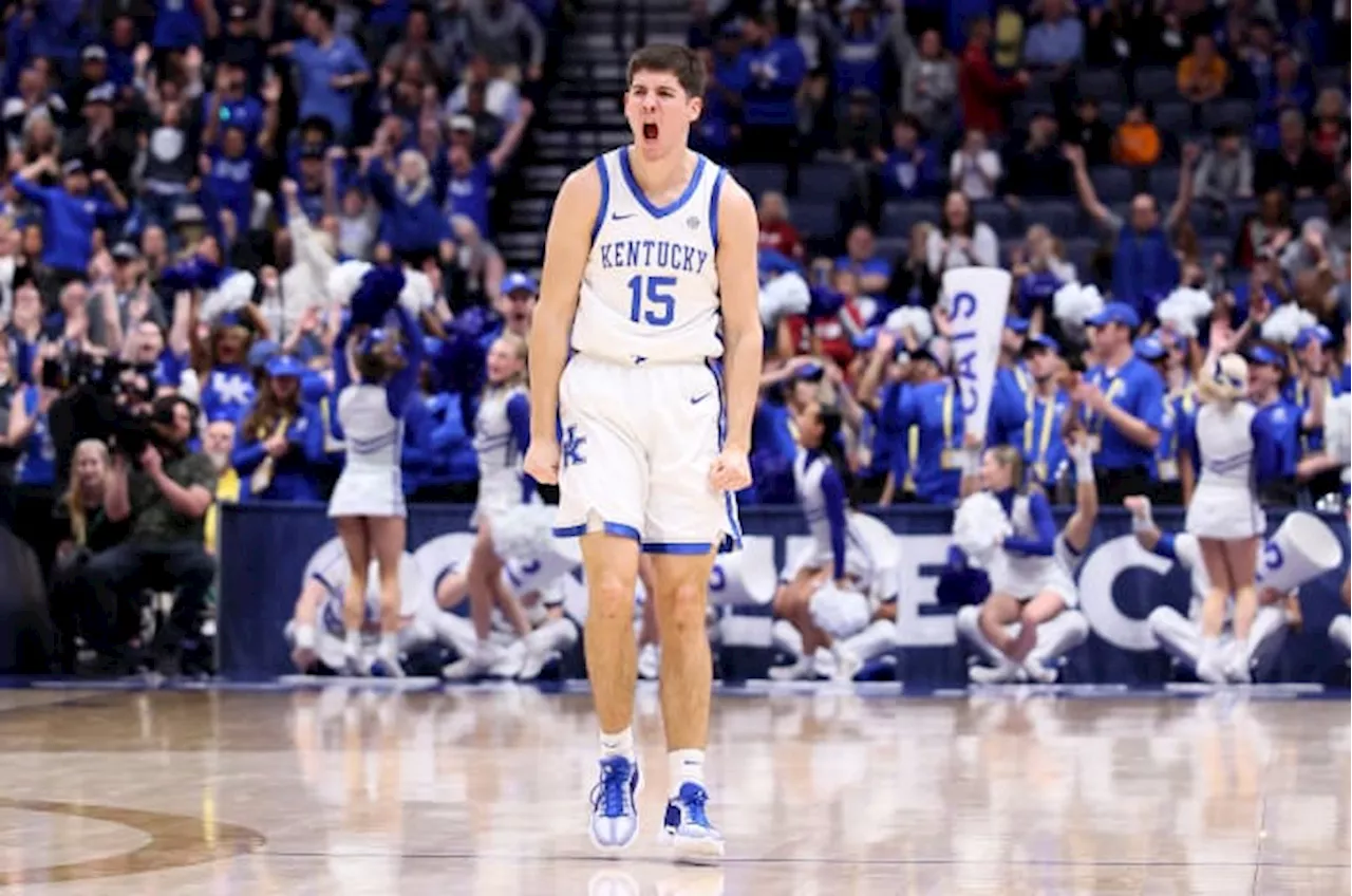 Rockets draft Kentucky G Reed Sheppard with No. 3 pick in 2024 NBA Draft