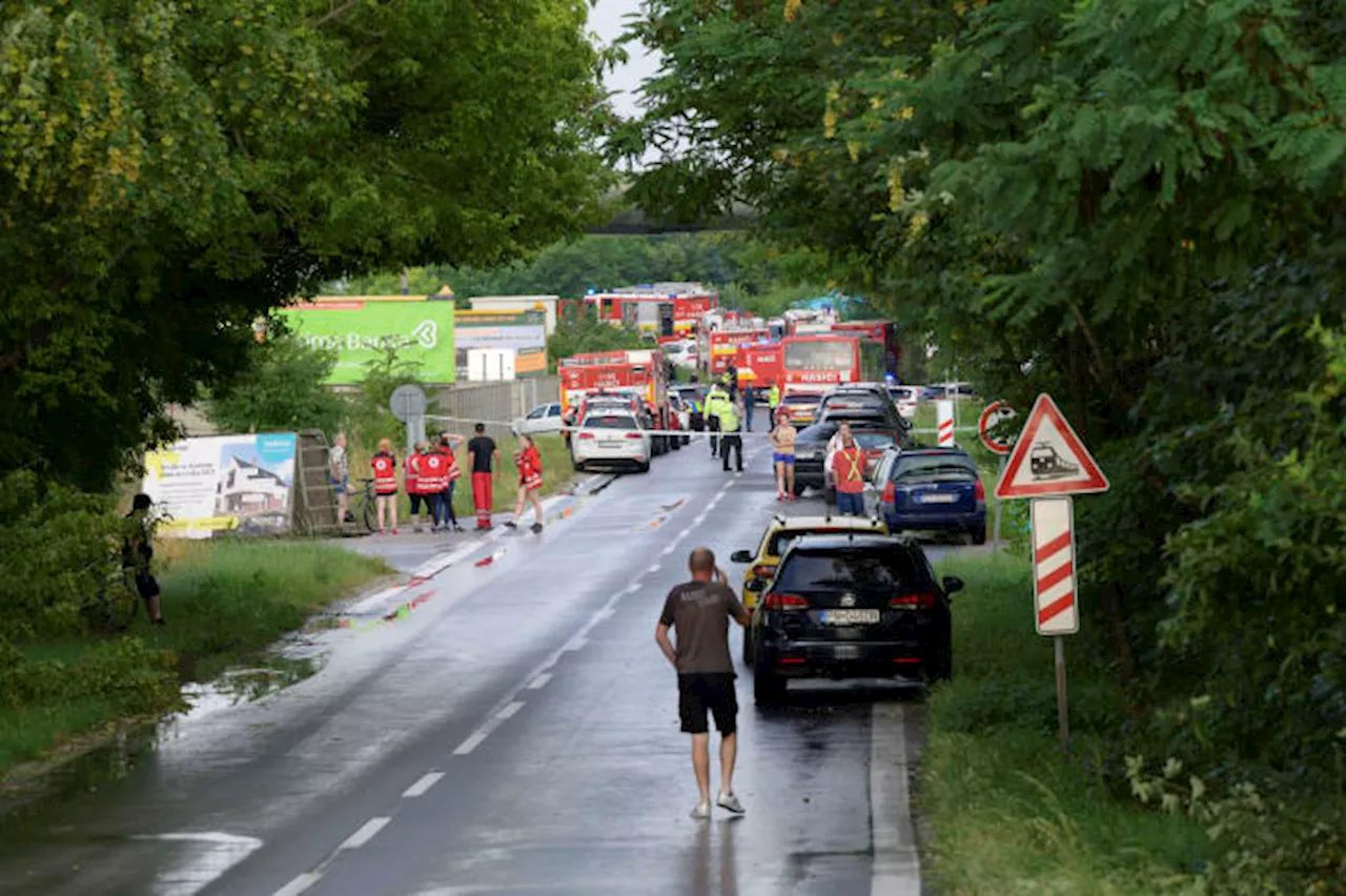 Prague-to-Budapest train collides with a bus in Slovakia, killing 6 people and injuring 5