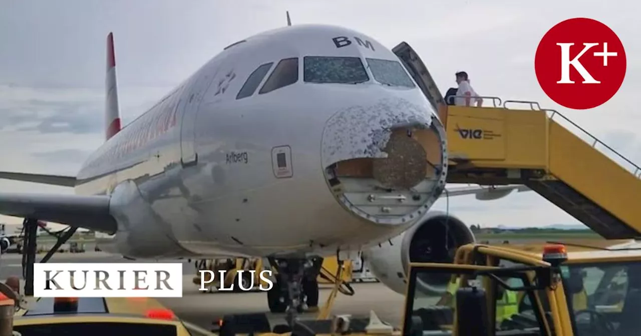 AUA-Flugnotfall: Umstrittene Flugroute des Hagel-Airbus