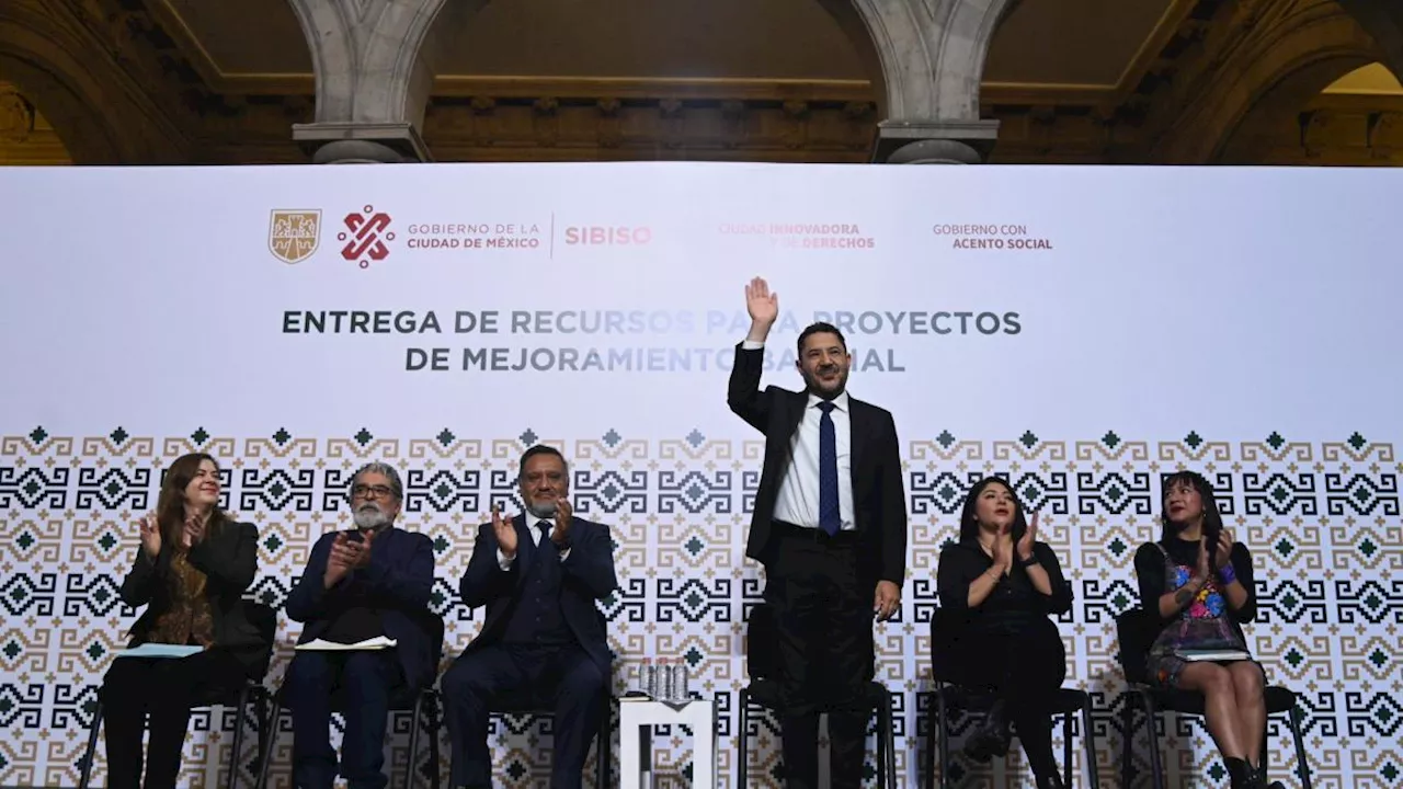 Gobierno de la CDMX aprueba 152 proyectos de Mejoramiento Barrial