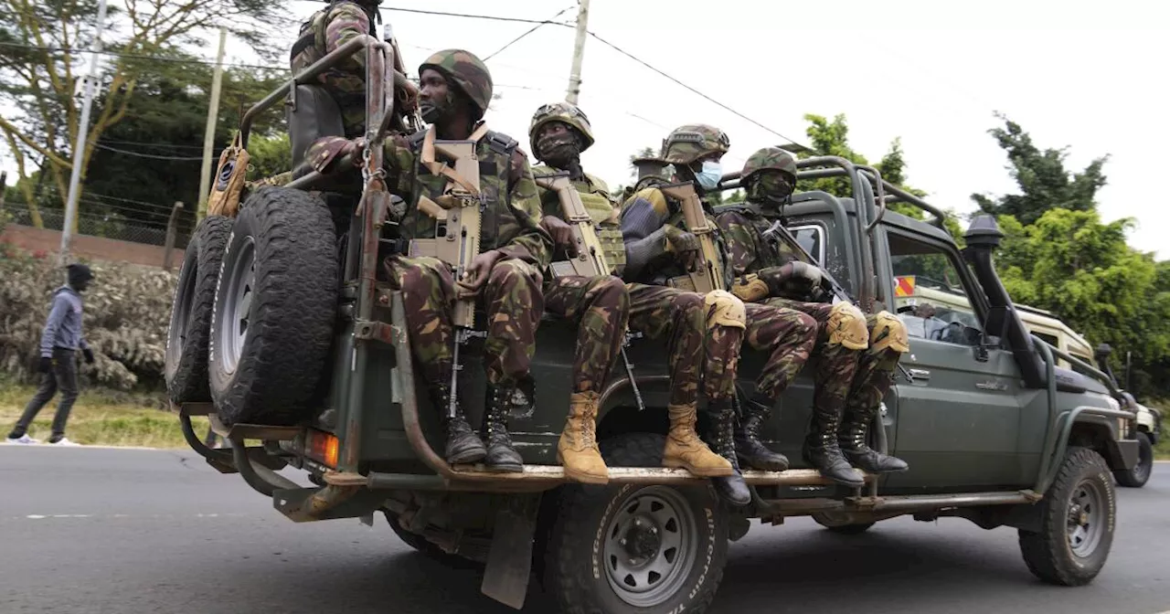 Police clash with protesters in Kenya as military patrols the streets