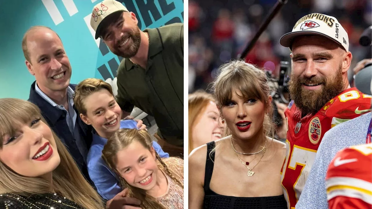 Travis Kelce describes meeting Prince William and young royals at girlfriend Taylor Swift's Eras Tour...