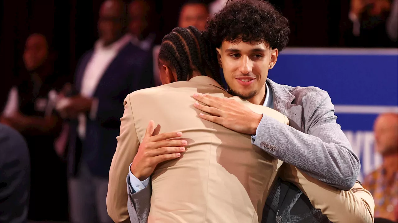 Draft NBA : les Français Zaccharie Risacher et Alexandre Sarr aux deux premières places, du jamais-vu