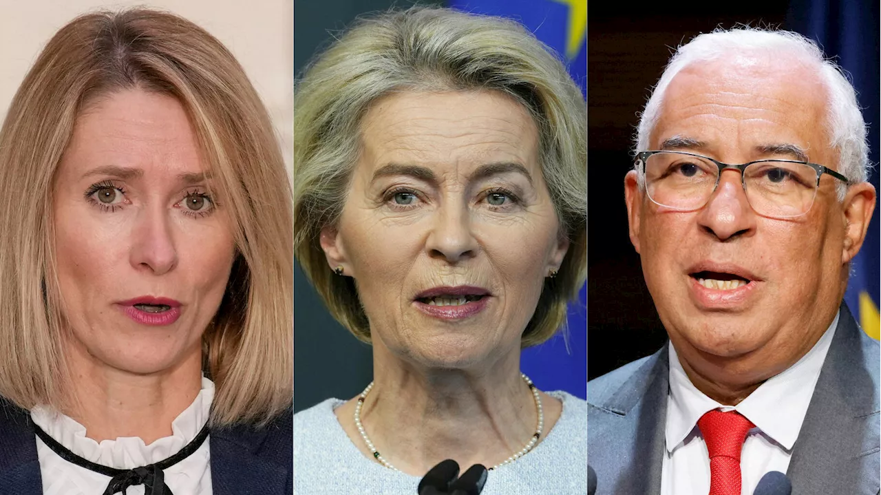 Union européenne : les « top jobs » pour Ursula von der Leyen, Antonio Costa et Kaja Kallas