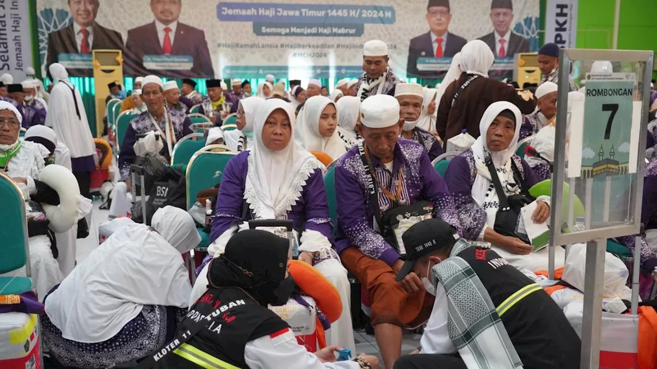 51 Jemaah Haji Debarkasi Surabaya Wafat di Tanah Suci, Insya Allah Khusnul Khotimah