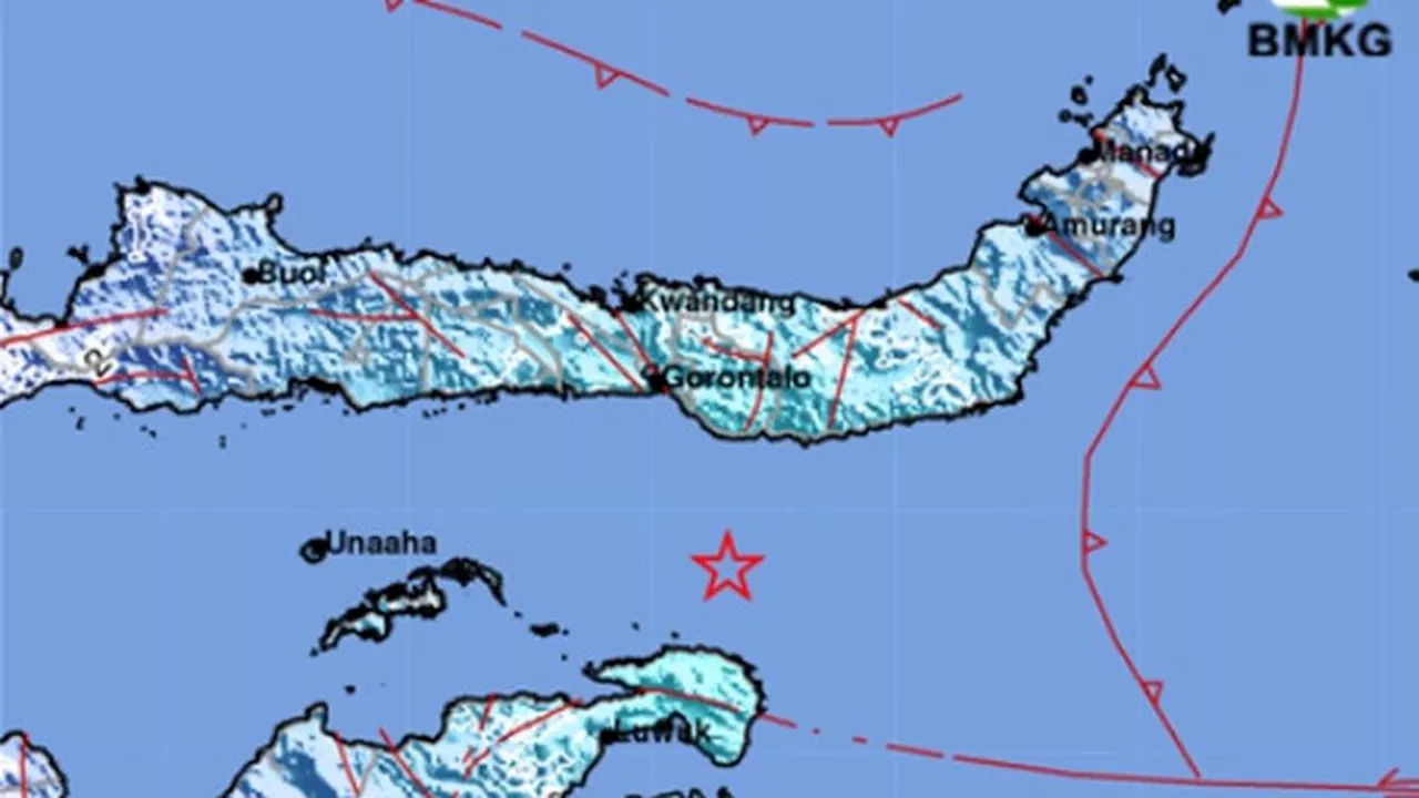 Gempa Magnitudo 5,5 Guncang Bone Bolango Gorontalo, Tidak Berpotensi Tsunami