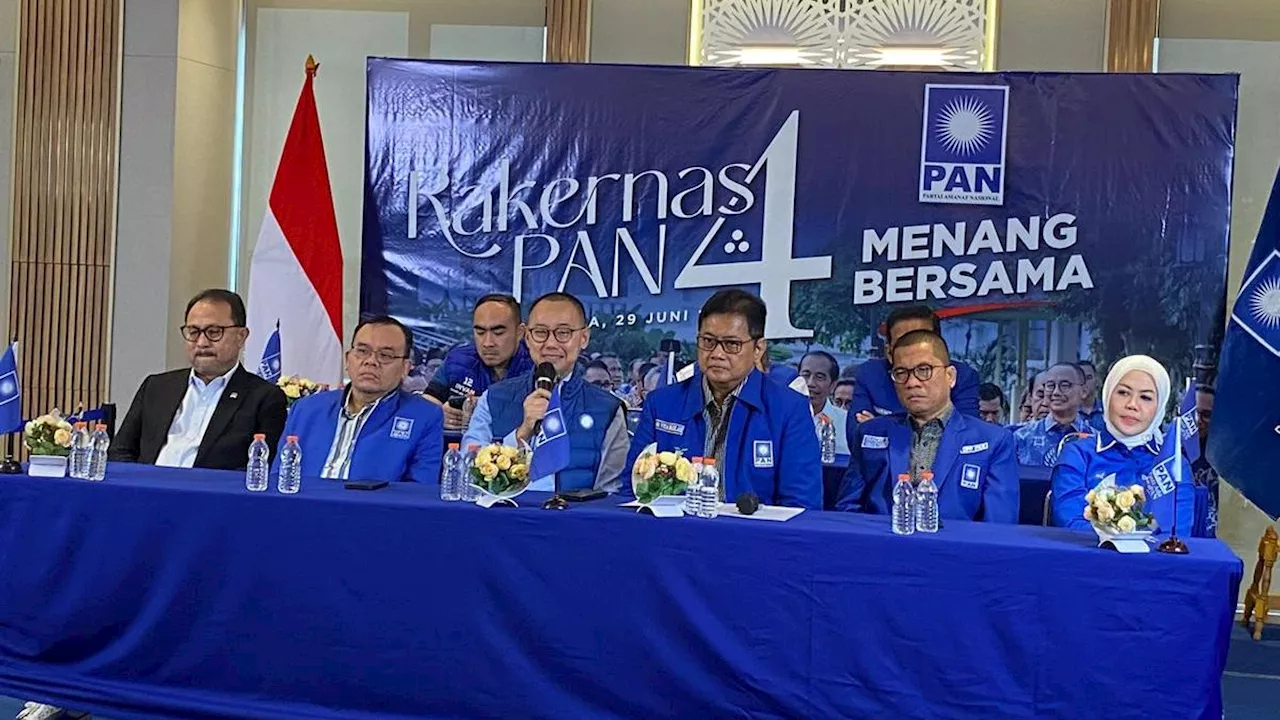 PAN Gelar Rakernas 29 Juni 2024, Akan Tetapkan Calon yang Maju Pilkada 2024