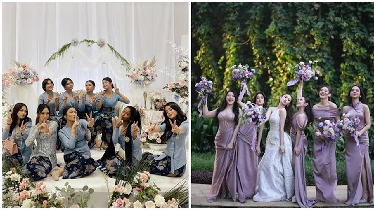 Potret 6 Bridesmaid Artis yang Didominasi Seleb Indonesia, Bertabur Bintang