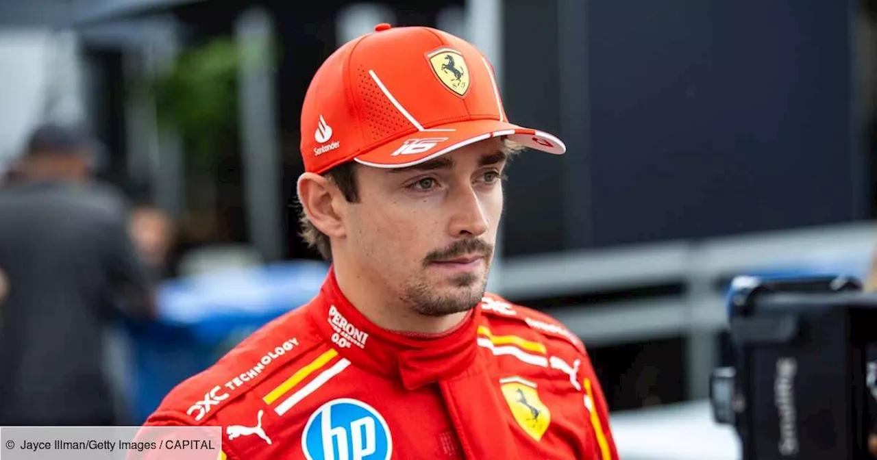 Le pilote de F1 Charles Leclerc va vendre un produit insolite chez Monoprix