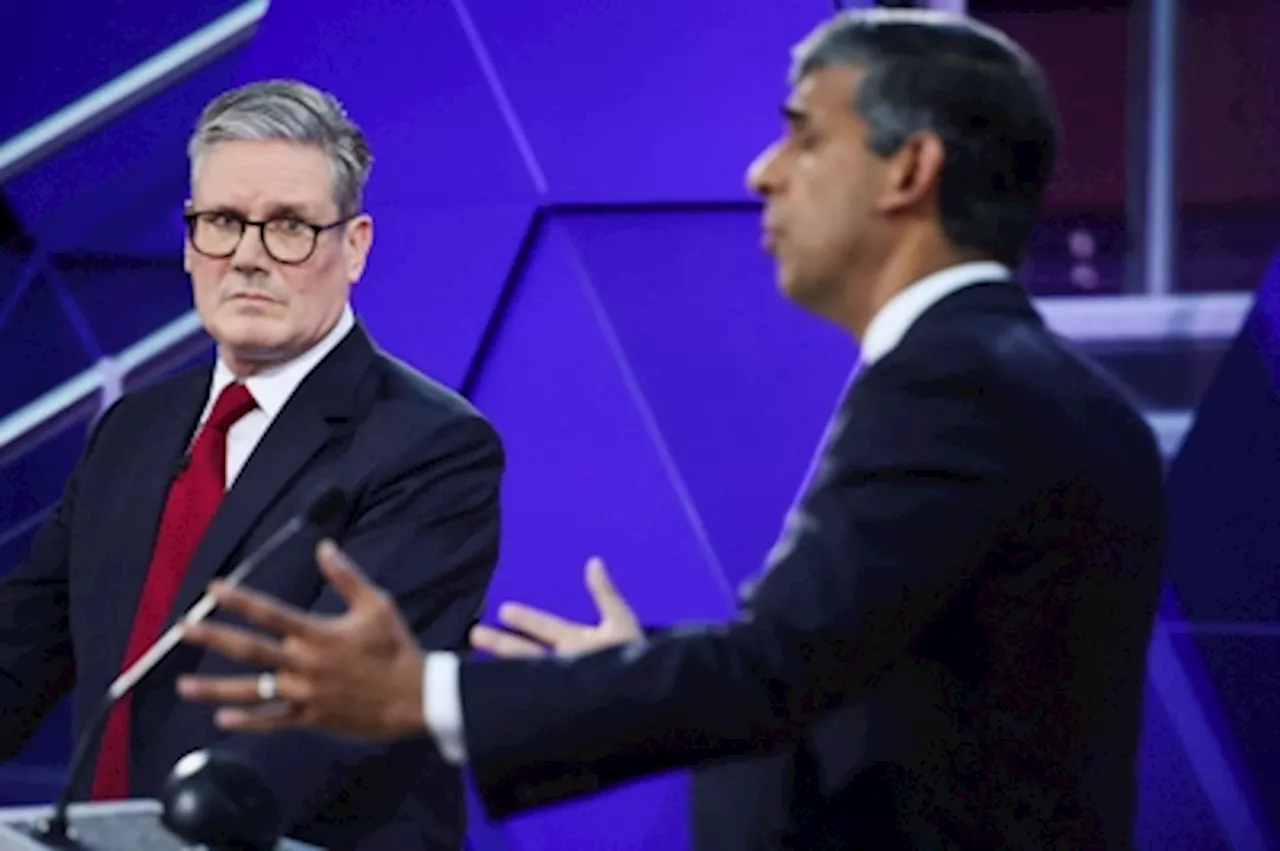 Sunak, Starmer clash in final TV debate before UK election