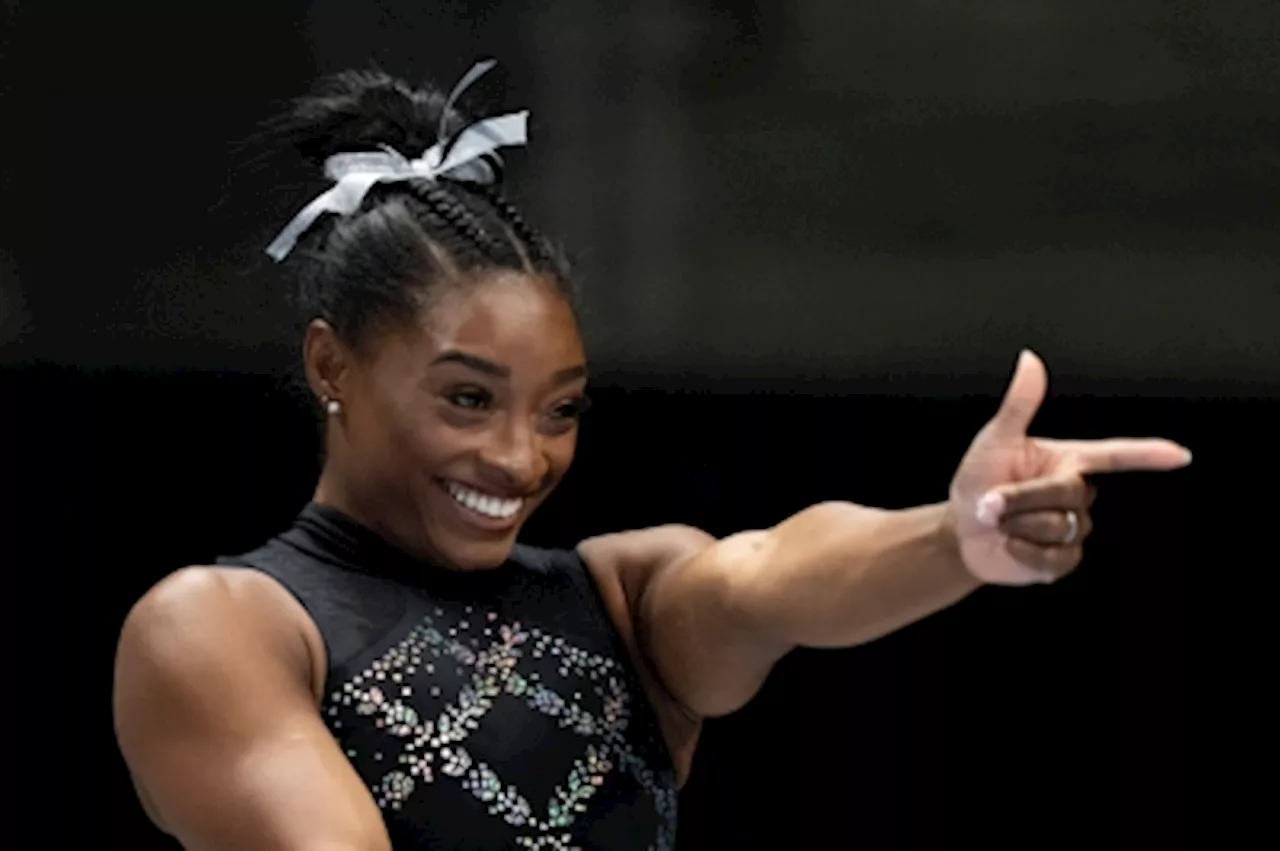 US gymnastics great Biles aims to lock up Paris berth at US Olympic trials