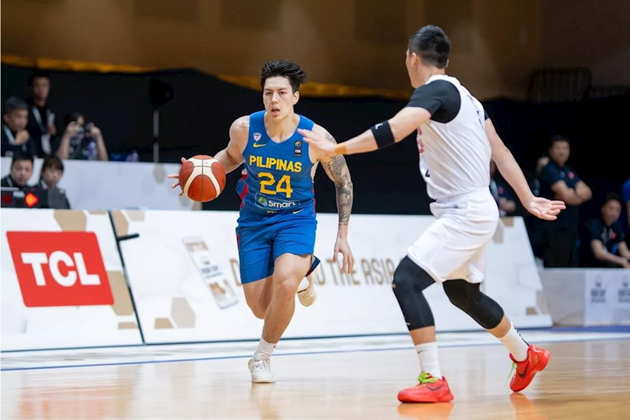 Dwight Ramos up for challenge as Gilas starting point guard