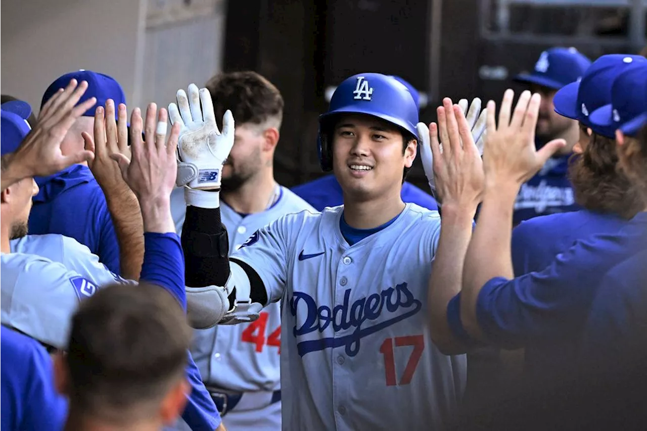 Ohtani hits another leadoff homer for Dodgers, extends RBI streak to franchise-record 10 games