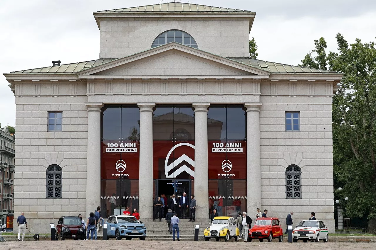 Citroën ha festeggiato i 100 anni in Italia.