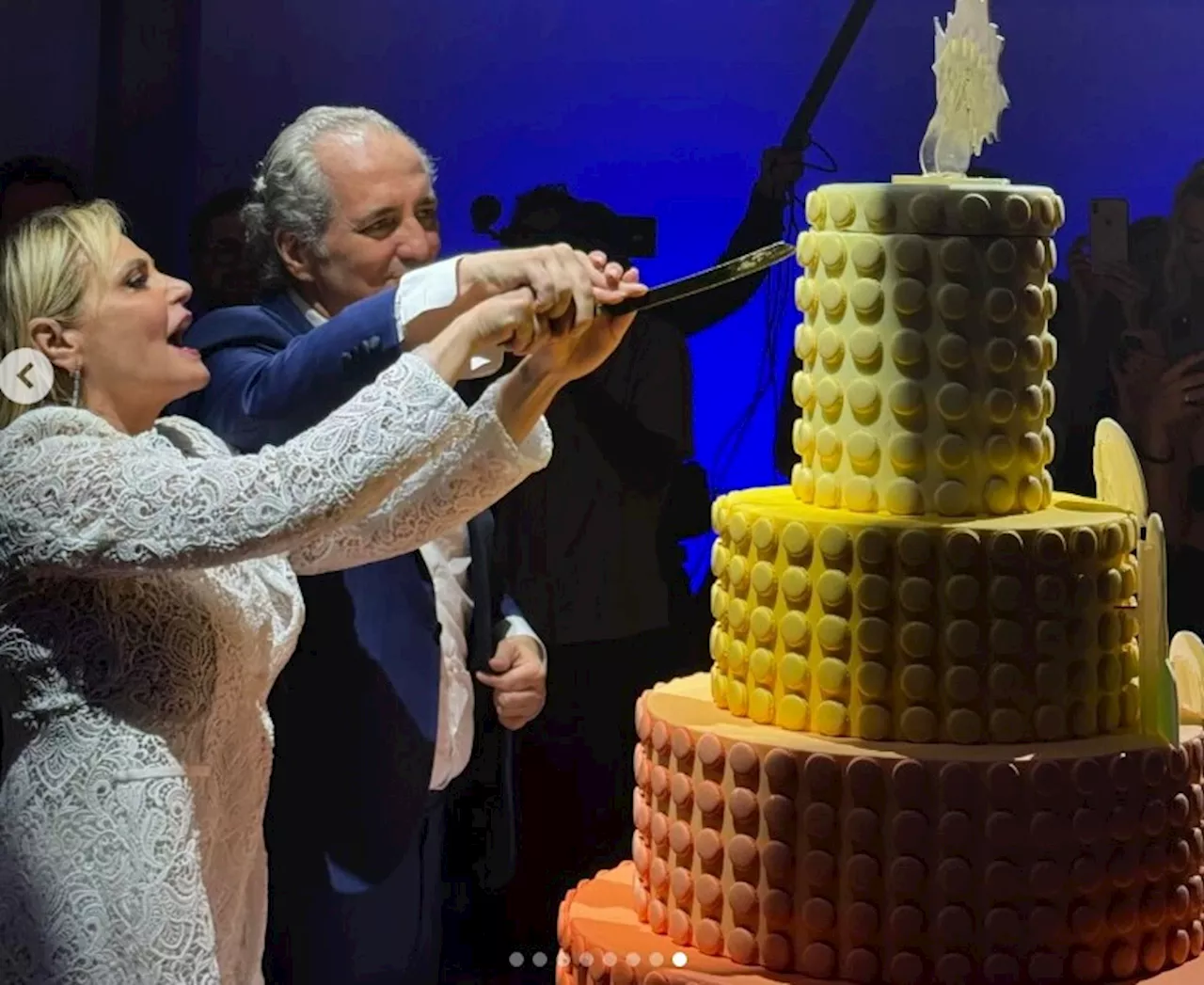 Simona Ventura e Giovanni Terzi pronti alle nozze, il pre-wedding