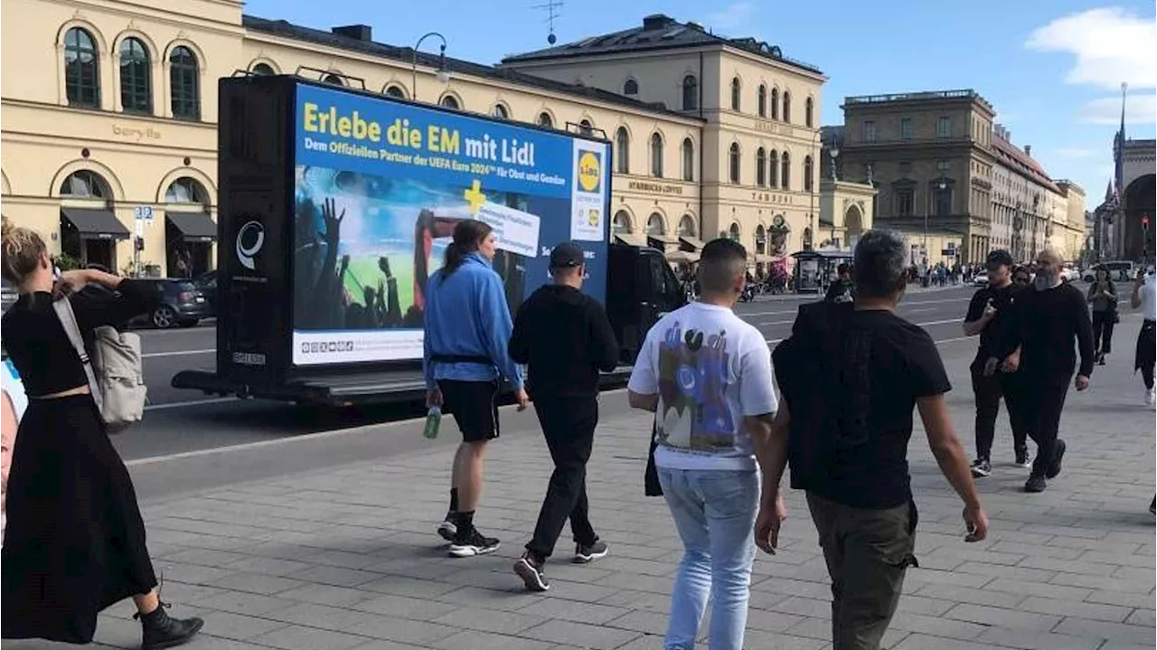 Lidl spielt bei der Europameisterschaft stark mit