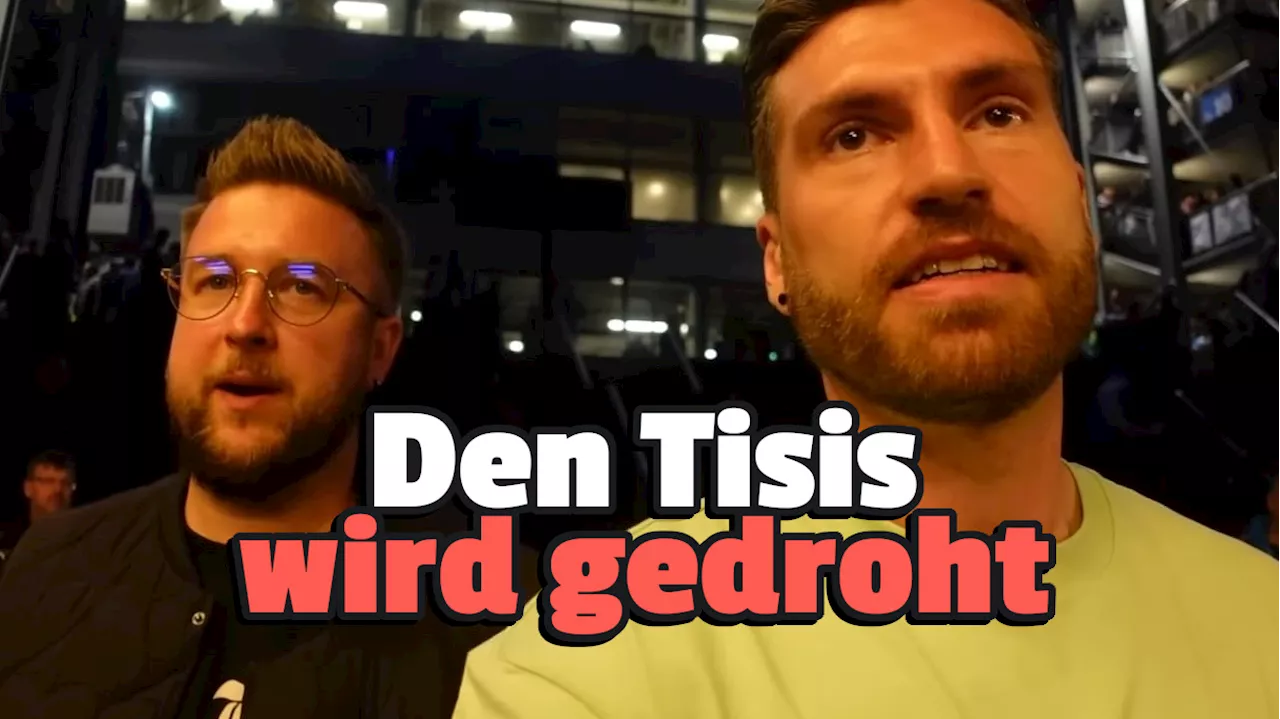 Deutsche FIFA-Streamer sagen, sie gerieten im Stadion während der EM mit einem Fan aneinander