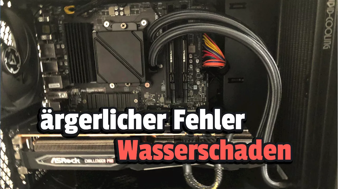 Die Hardware eines Spielers schmilzt, weil der seinen Gaming-PC 60 Minuten lang völlig alleine ließ