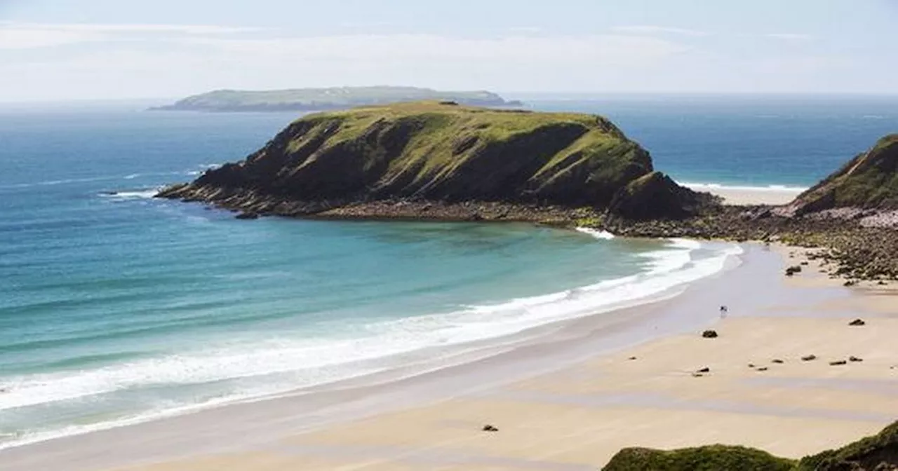 The beach so remote it's only accessible on foot at the right time of day