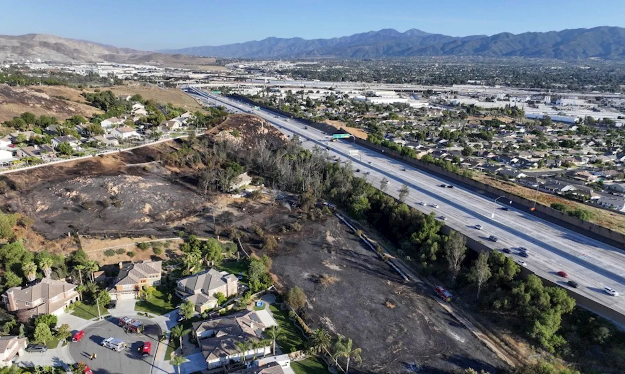 Spark from tractor clearing grass ignited California wildfire, authorities say