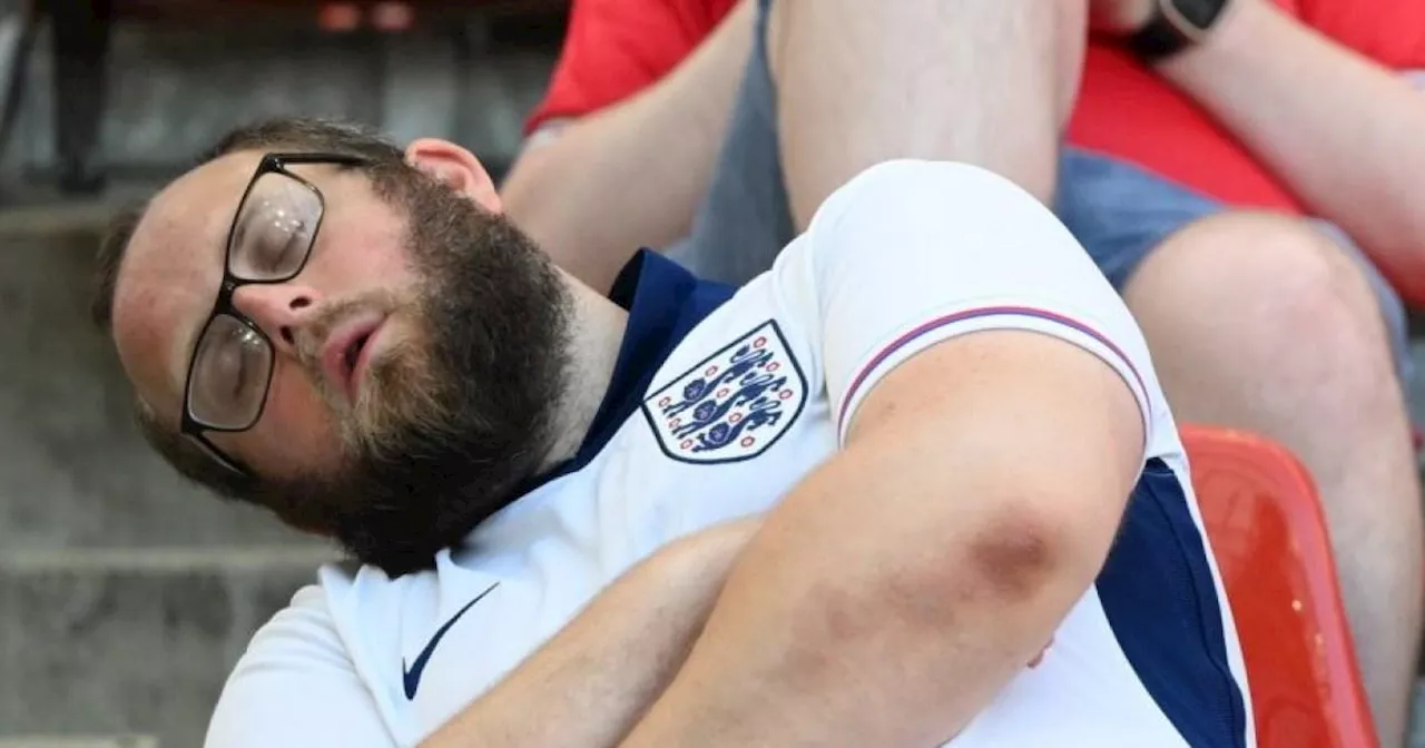 England fan who fell asleep during Euro 2024 bore draw aims dig at Gareth Southgate