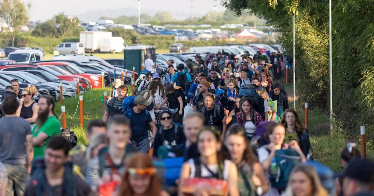 Glastonbury 2024: Rain expected as 1000s more arrive at Worthy Farm