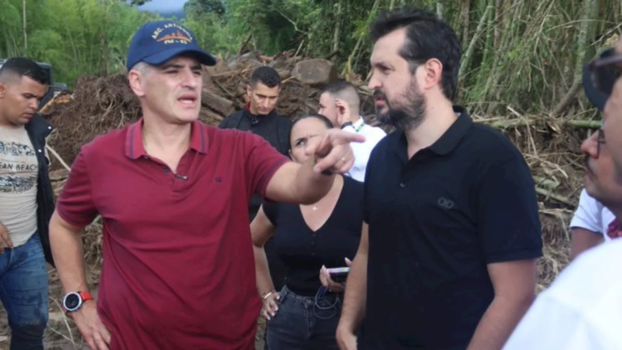 Gobernador de Antioquia llegó a Venecia con el DAGRAN