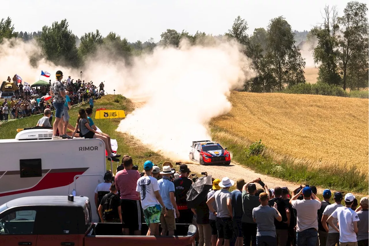 WRC Poland: Tanak tops head-to-head super special to lead