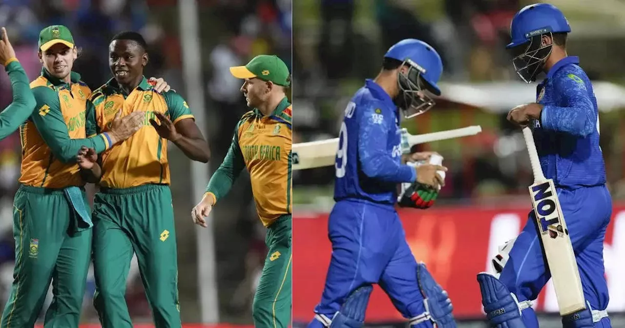 SA vs AFG: टी20 वर्ल्ड कप के सेमीफाइनल में अफगानिस्तान ने बनाया शर्मनाक रिकॉर्ड, आज तक कभी नहीं हुआ ऐसा