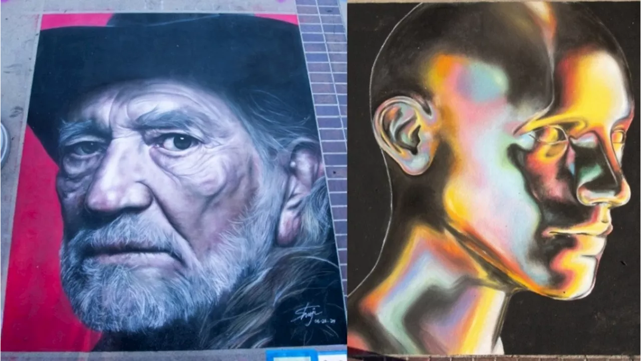 A gallery on the ground: Admire winning art from the 2024 Pasadena Chalk Festival