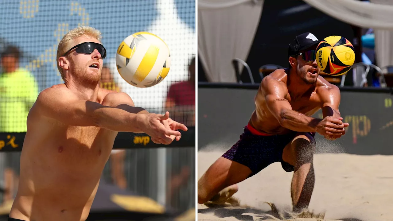 Southern California beach volleyball duo prepares for Paris Olympics in Hermosa Beach