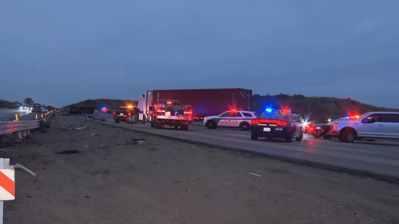 3 motorcyclists dead in crash on I-5 near Camp Pendleton, two left lanes remain closed