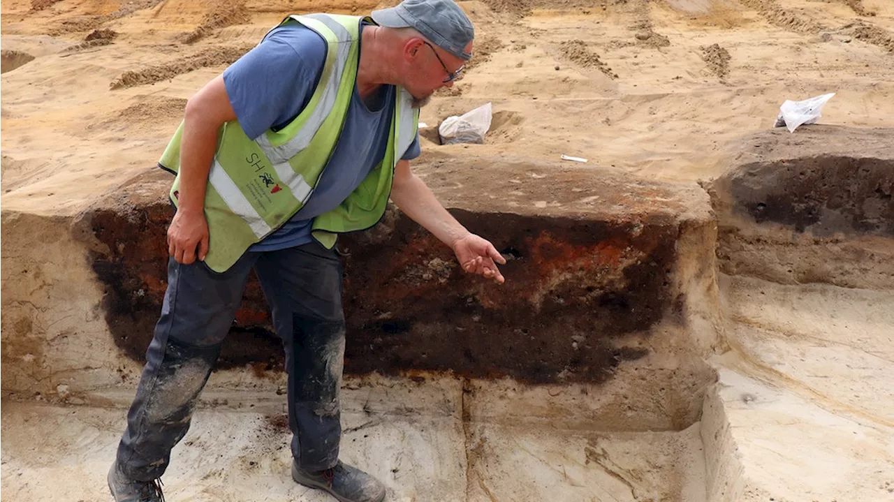 Archäologen finden über 1.000 Jahre alte Siedlung bei Heide