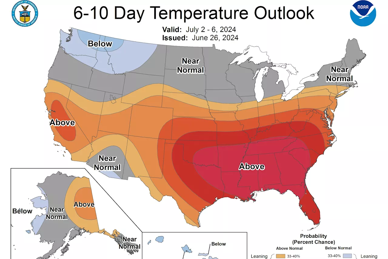 Alert Issued as 12 States Forecast to Swelter Under 4th of July Heat Wave