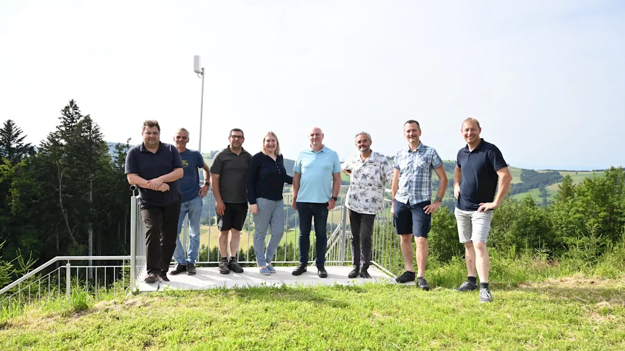 Wassergenossenschaft Windhag-Schilchermühle lud zur Gleichenfeier