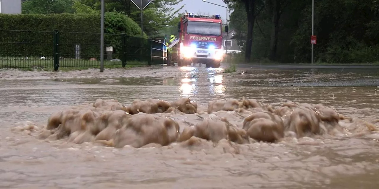 Heftige Unwetter in weiten Teilen Deutschlands