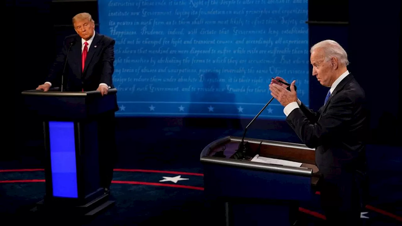 Biden en Trump strijden om gunst van de kiezer in eerste debat