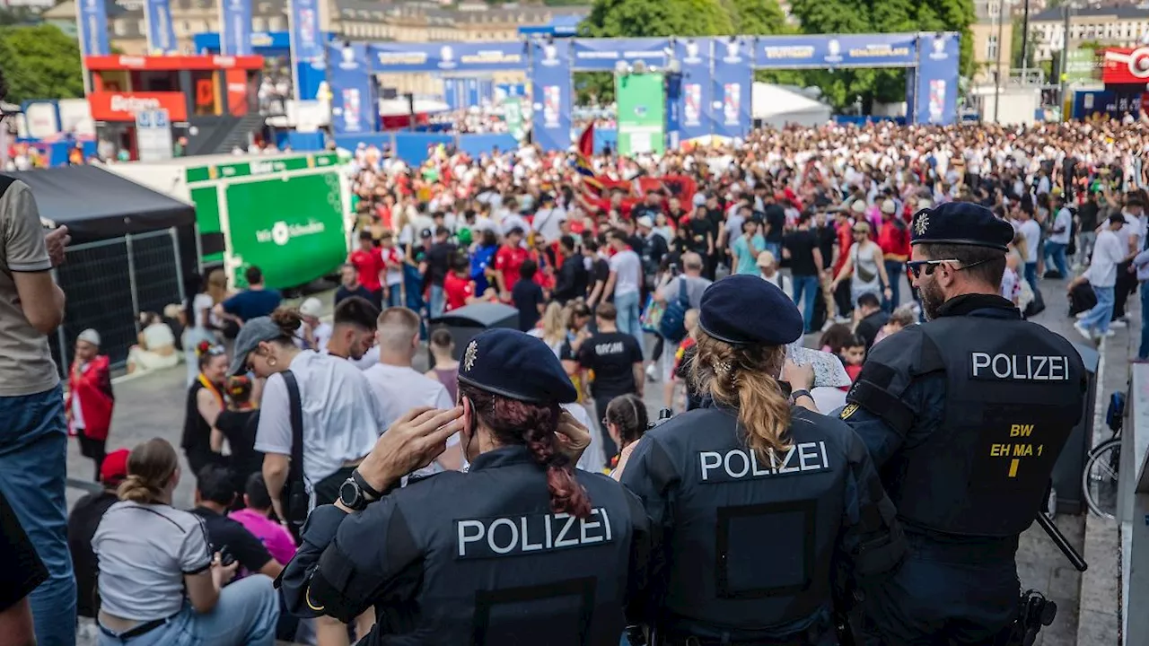 Baden-Württemberg: Bislang 200 Straftaten während der EM in Baden-Württemberg