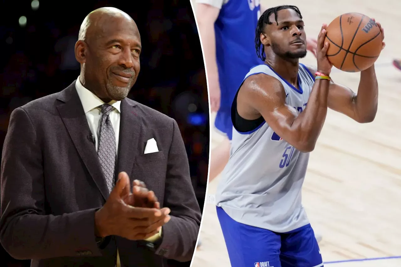 Alleged hot-mic moment captures Lakers great James Worthy shading Bronny James