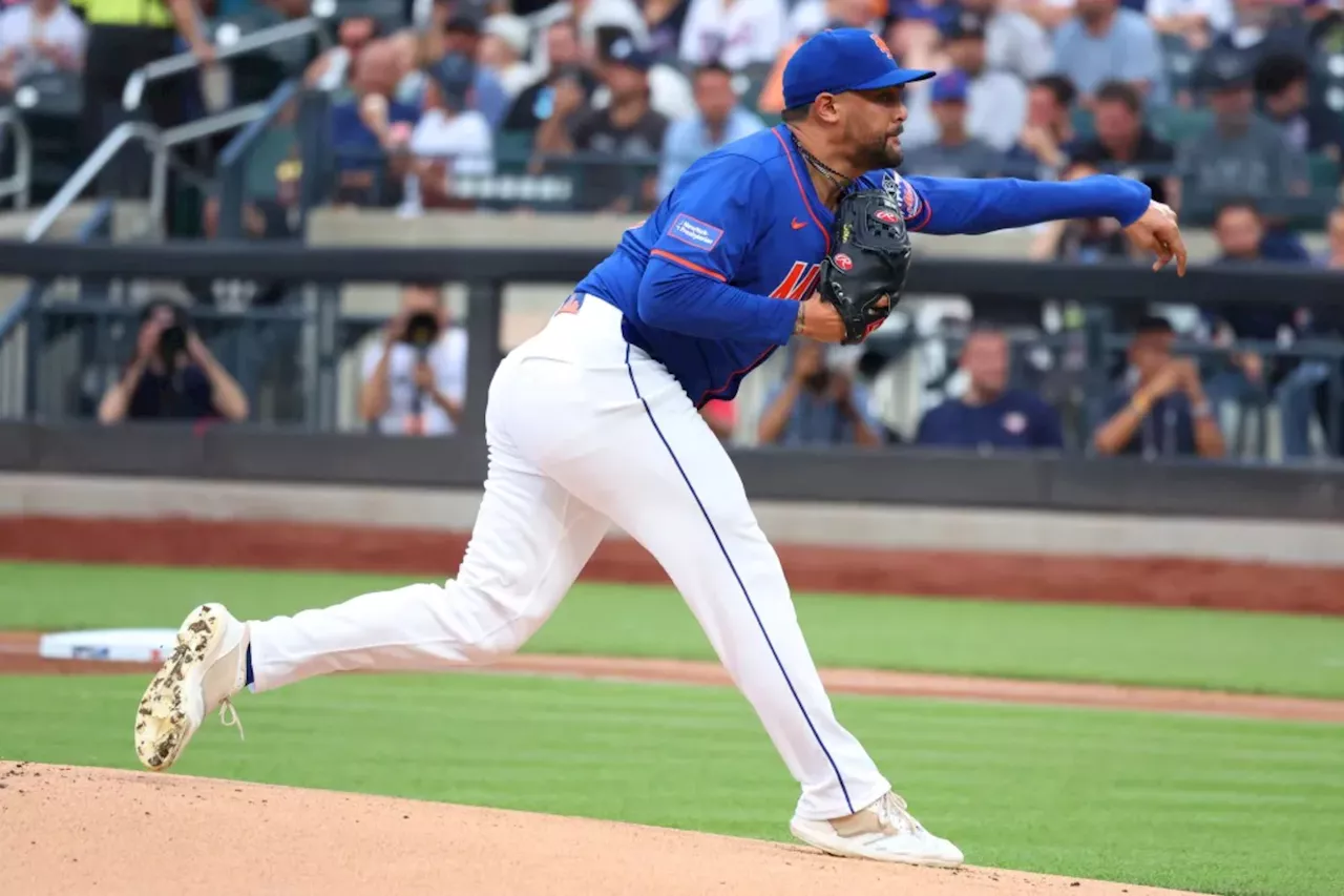 Mets' Sean Manaea blanks Yankees but exits early due to rain delay