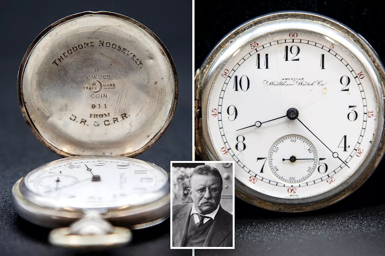 Teddy Roosevelt's long lost 'favorite' personal item finally found after thief swiped it