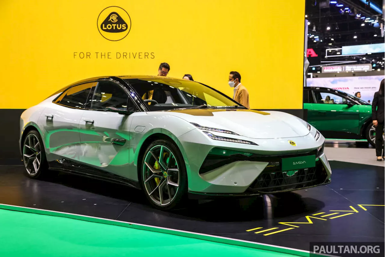 Lotus Emeya electric sedan to be priced cheaper than Eletre SUV in Malaysia