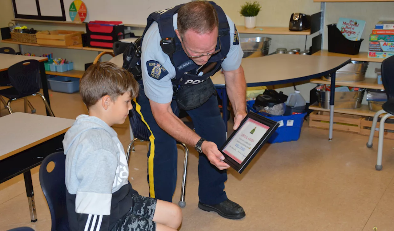 Prince George boy recognized for his act of kindness and bravery