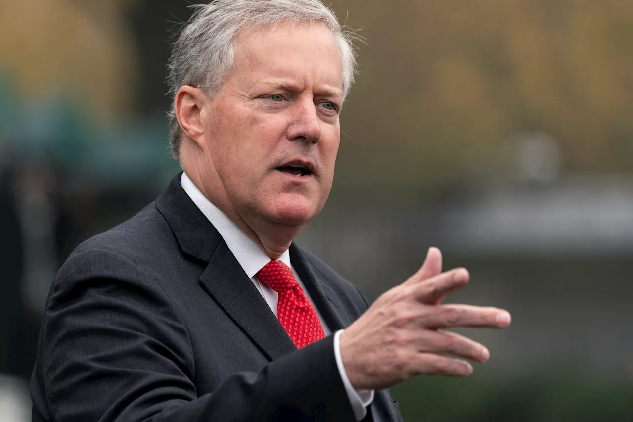 Meadows quietly fights for his White House records