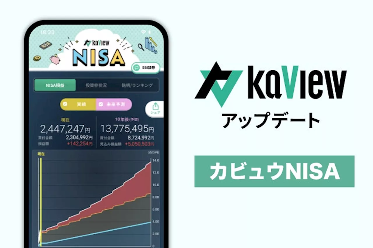「カビュウNISA」提供開始！新NISAに独自対応し、投資初心者から上級者まで使えるツールに