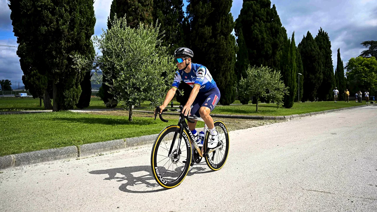 Tour de France 2024: Evenepoel les yeux rivés sur Belgique-Ukraine pendant sa conférence de presse